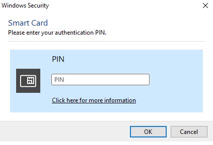 how to get smart card pin|smart card authentication.